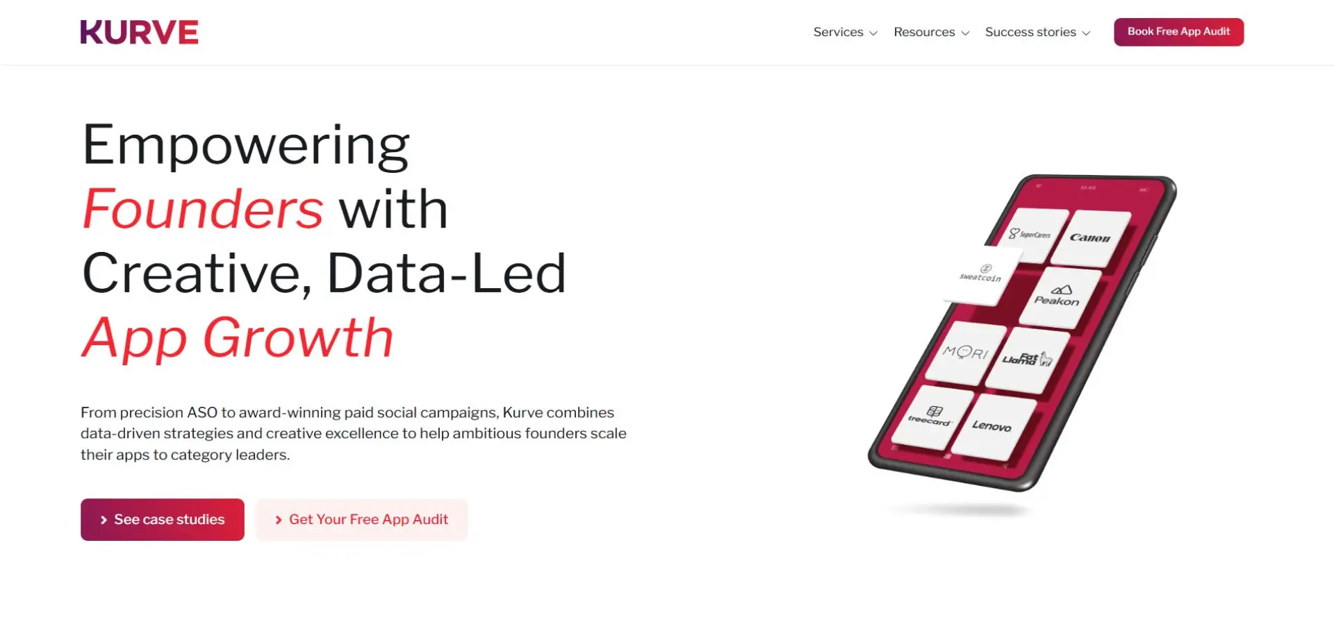 Kurve homepage
